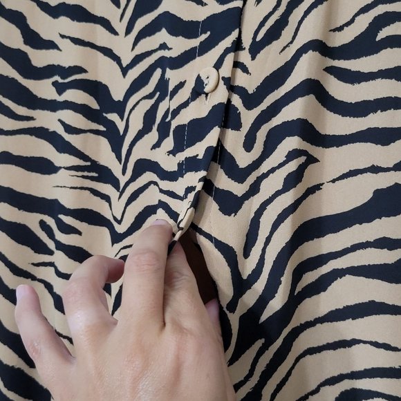Rebecca Minkoff Zebra Print Mini Dress - Picture 7 of 15